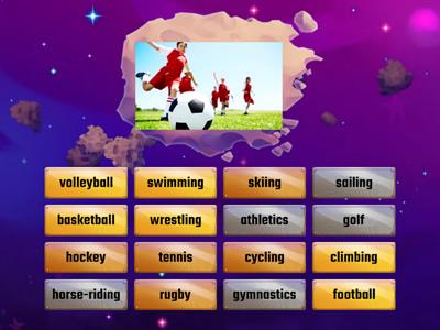 Y5 UNIT6 : SPORTS - vocabulary