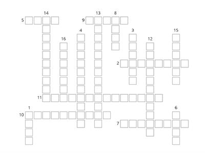 Palavras Cruzadas - HTML