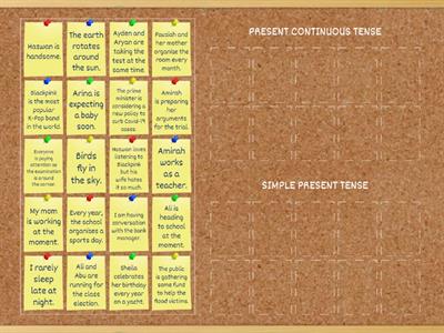 SIMPLE PRESENT TENSE VS PRESENT CONTINUOUS TENSE