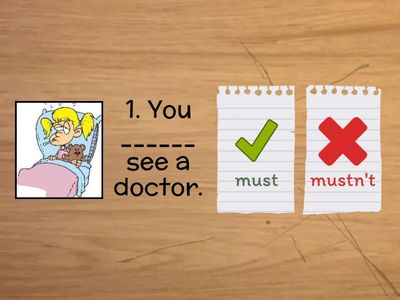 S3.Grammar - Must/Mustn't 