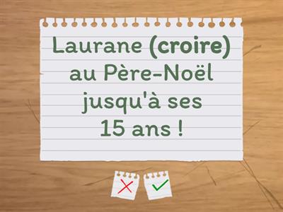 Passé composé - 5th year