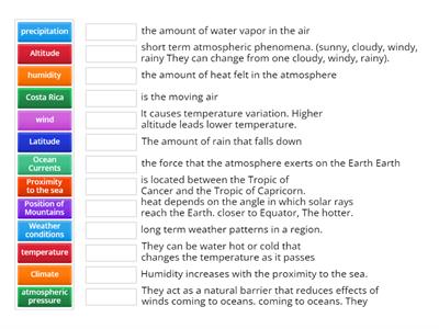 Climate and Weather Conditions