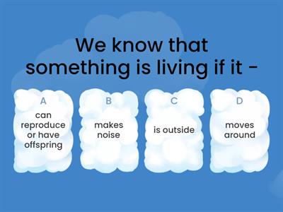 Living and Non-living