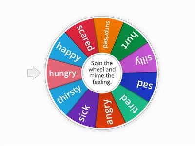 Feelings - Grade 2 Activity #2