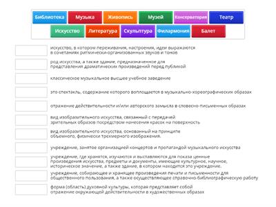 Термины искусство
