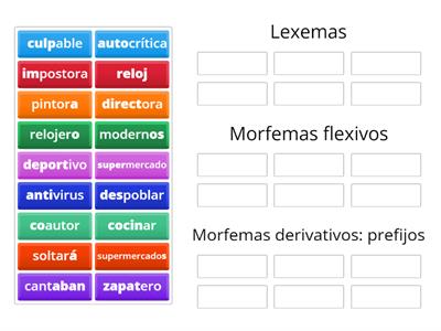 Tipos de morfemas