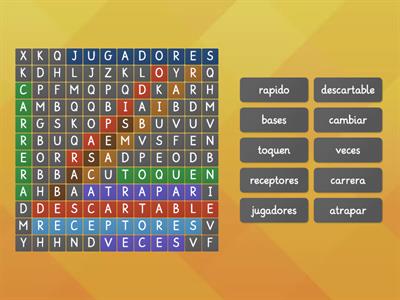 Como jugar a la carrera de bases: WordSearch