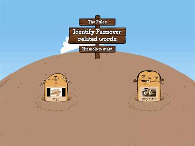   Passover Whack-A-Mole