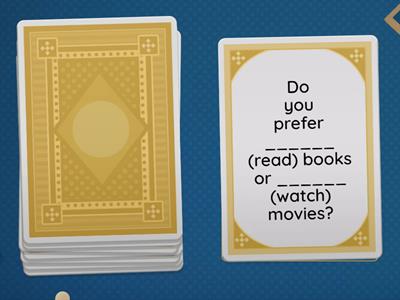 Verb pattern - conversation