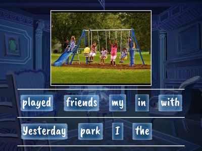 Past continuous+Past simple