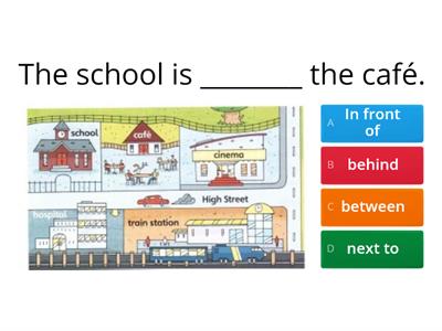 Prepositions of place- Unit 3 Super minds 2