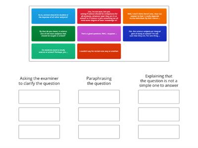 Mindset 3 Unit 6 Speaking Part 3