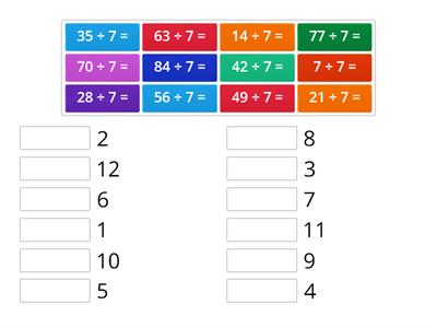 DIVISION 除法 7