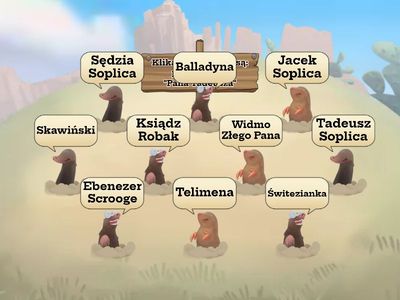 Bohaterowie "Pana Tadeusza"