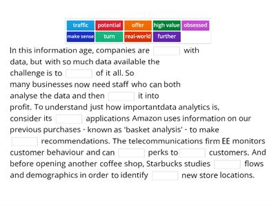 Customer Data Business Result