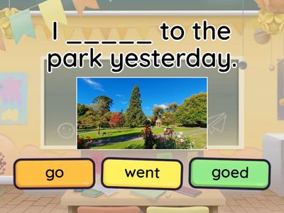 Past simple-Affirmative and negative