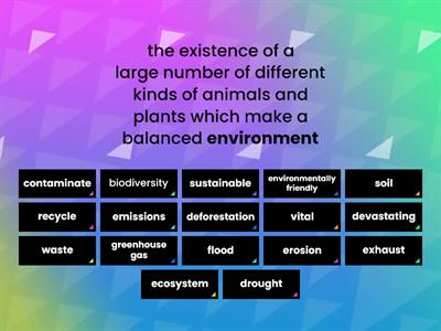 Climate change and pollution