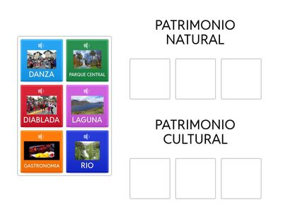 PATRIMONIO NATURAL Y CULTURAL DE MI PARROQUIA 