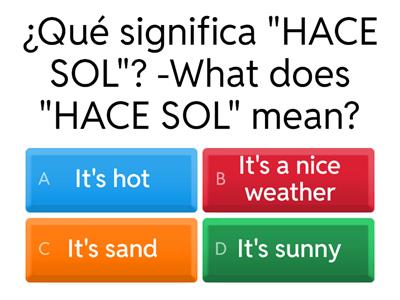 ¿Qué significa? - What does it mean?