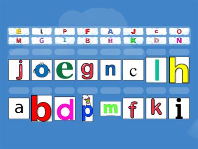 Alphabet big and small