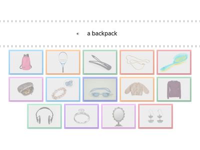 Book 5A Unit 3 Vocabulary (Objects, materials and objects)