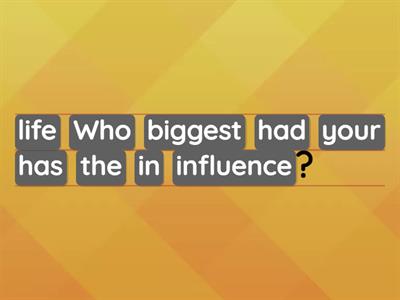 Subject and Object Questions