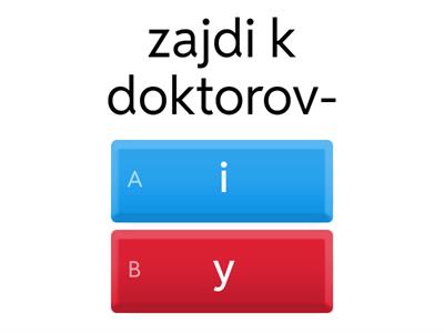 Koncovky - rod mužský (pán, hrad, muž, stroj)