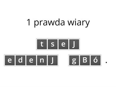 Główne prawdy wiary