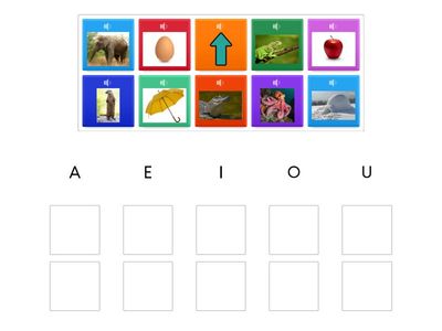 1. Vowels - Short sounds