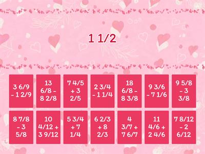 Adding and Subtracting mixed numbers