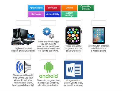 Digital Devices Match up exercise EDSQ E3-L1