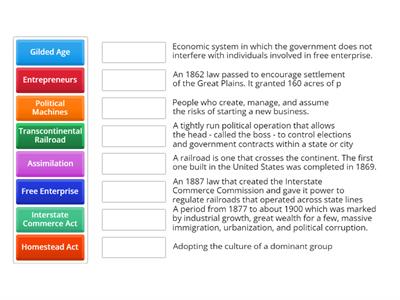 Part 1 - Gilded Age (The Late 1800s)