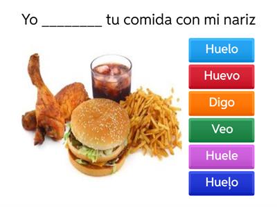 Ver, Oler, Oir, Decir