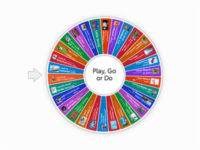 activities (play, do, go)