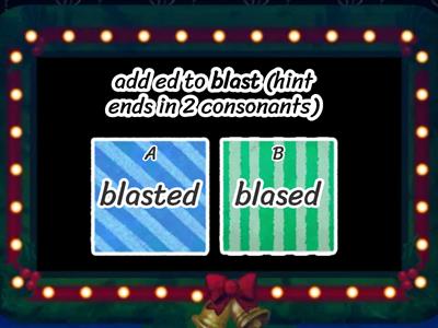 Adding suffixes to Root Words