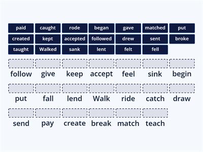 REGULAR OR IRREGULAR VERB