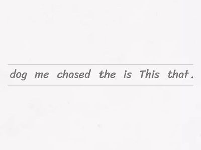 Relative Clauses Unjumble