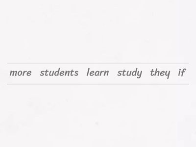 zero/first/second conditional