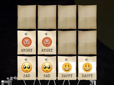 FEELINGS - MEMORY GAME