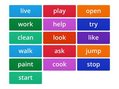 Hot spot 2 Regular Verbs