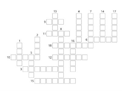 Past participle crossword