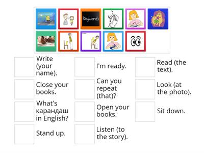 Go getter 1 0.3 Classroom language