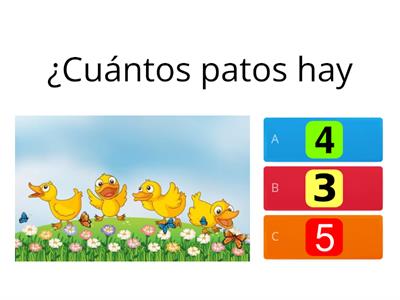 conteo para preescolar