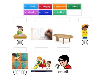 11. I'm drawing a picture.