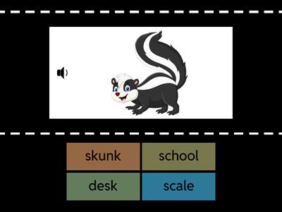 Unit 7: sound "sc", "sk"