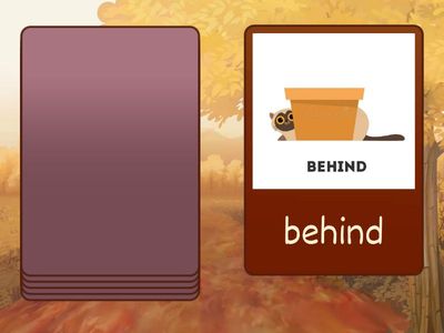 Prepositions of place 