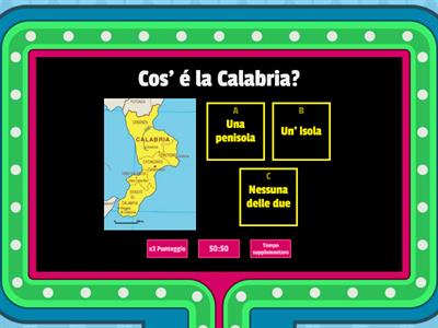 Calabria classe quinta scuola primaria 