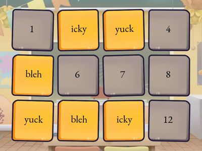 Word match thing because yes