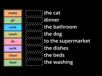 RoadMap, Unit 6B, Jobs around the house