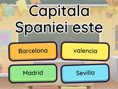 Spania - Grila geografie